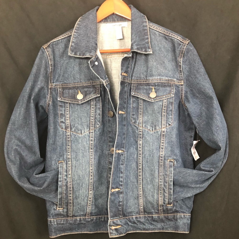 Refuge | Boyfriend Denim Jean Jacket-New